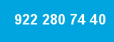 922 280 74 40 922 280 74 40